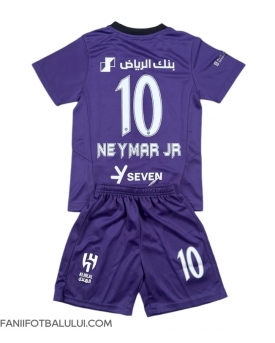 Al-Hilal Neymar Jr #10 Echipament de Fotbal Replică 2024-25 Copii Treilea (+ Șorturi)